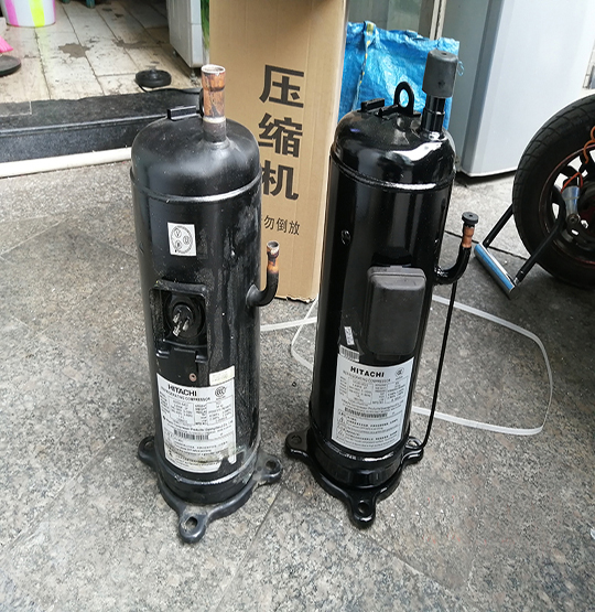 法库中央空调压缩机的更换维修